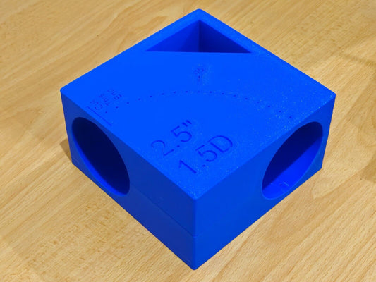 63.5mm/2.5" 1.5D Elbow Pipe Cutting Fabrication Fixture Jig Heavy-Duty Tube Tool
